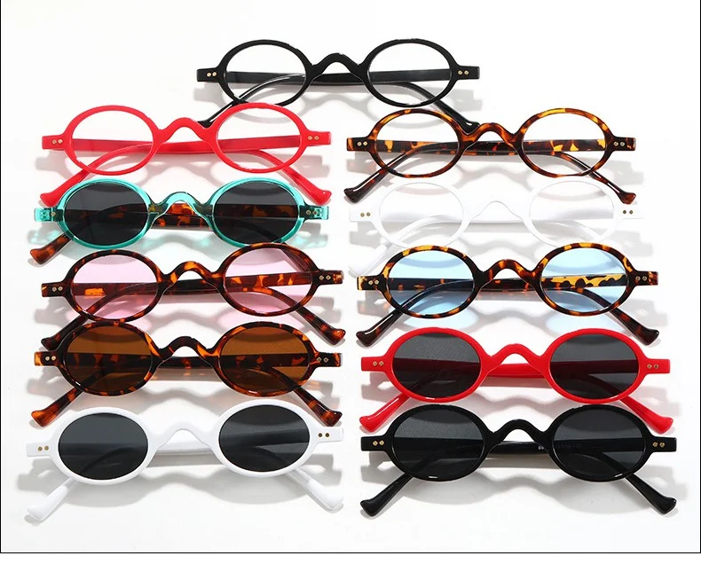Title 13, Steampunk retro small frame round frame sunglasses