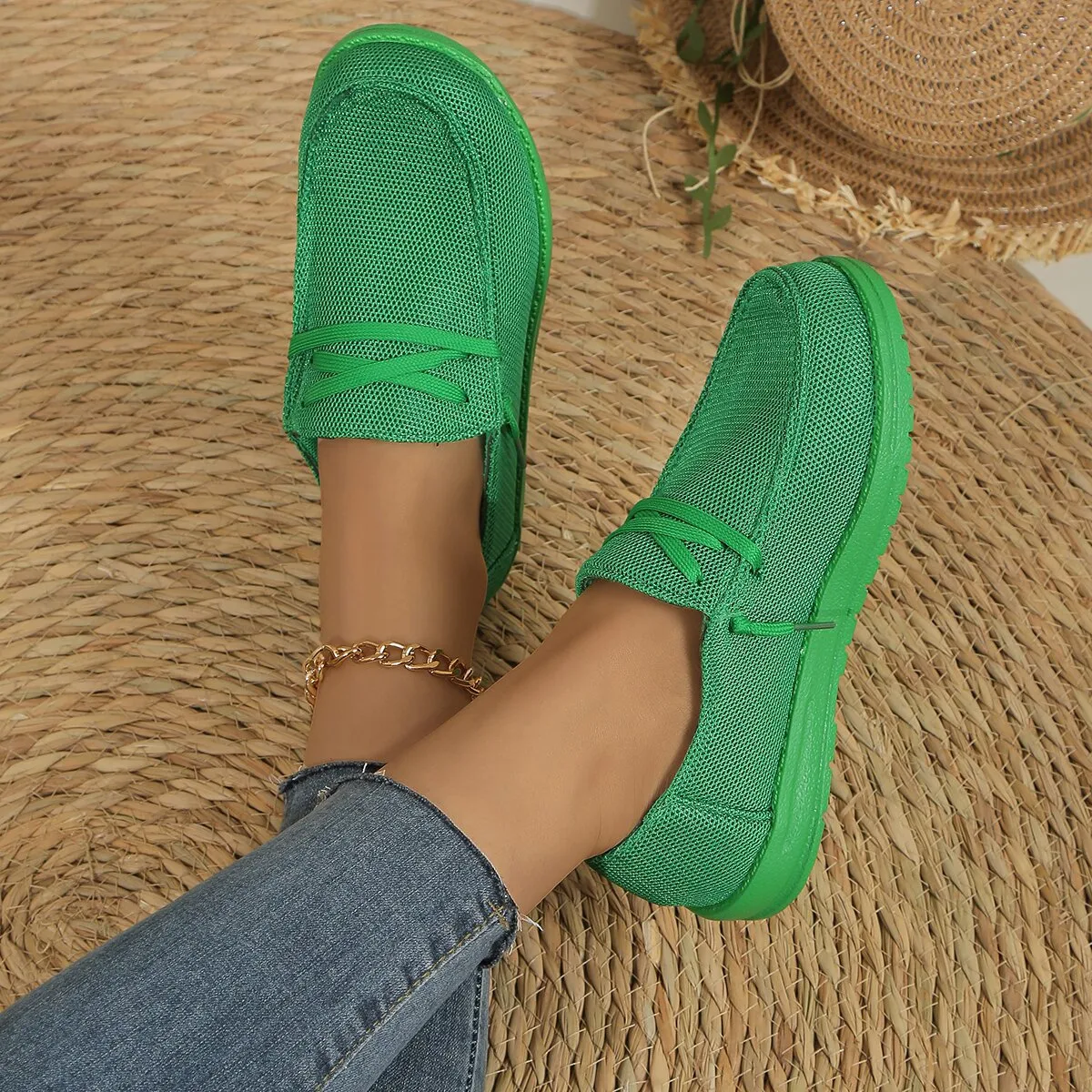 Title 8, Zapatos de mujer casuales con cordones y talla ...