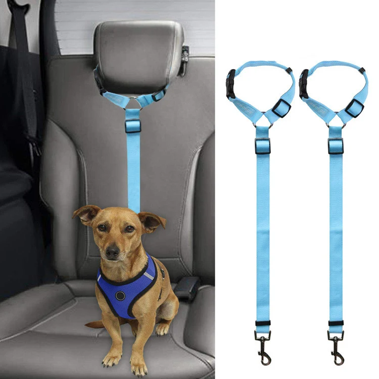 Title 7, Car Backseat Pet Leash for Stability provides a...