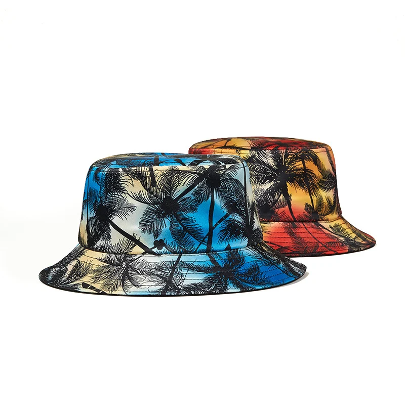 Title 5, Coconut landscape print sunbath hat