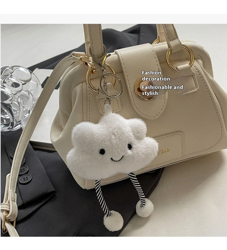 Title 5, Large Capacity Womens Fashion Solid Color Sing...
