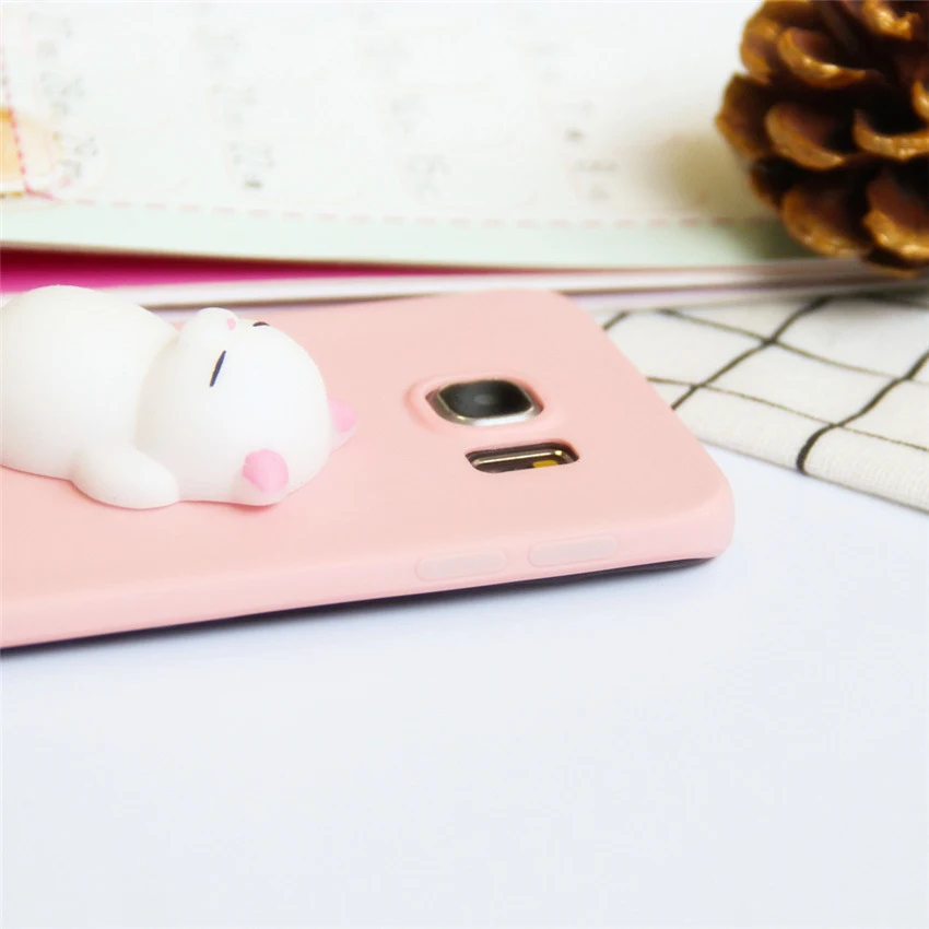 Title 5, Capinha de celular Samsung com gato tridimensio...