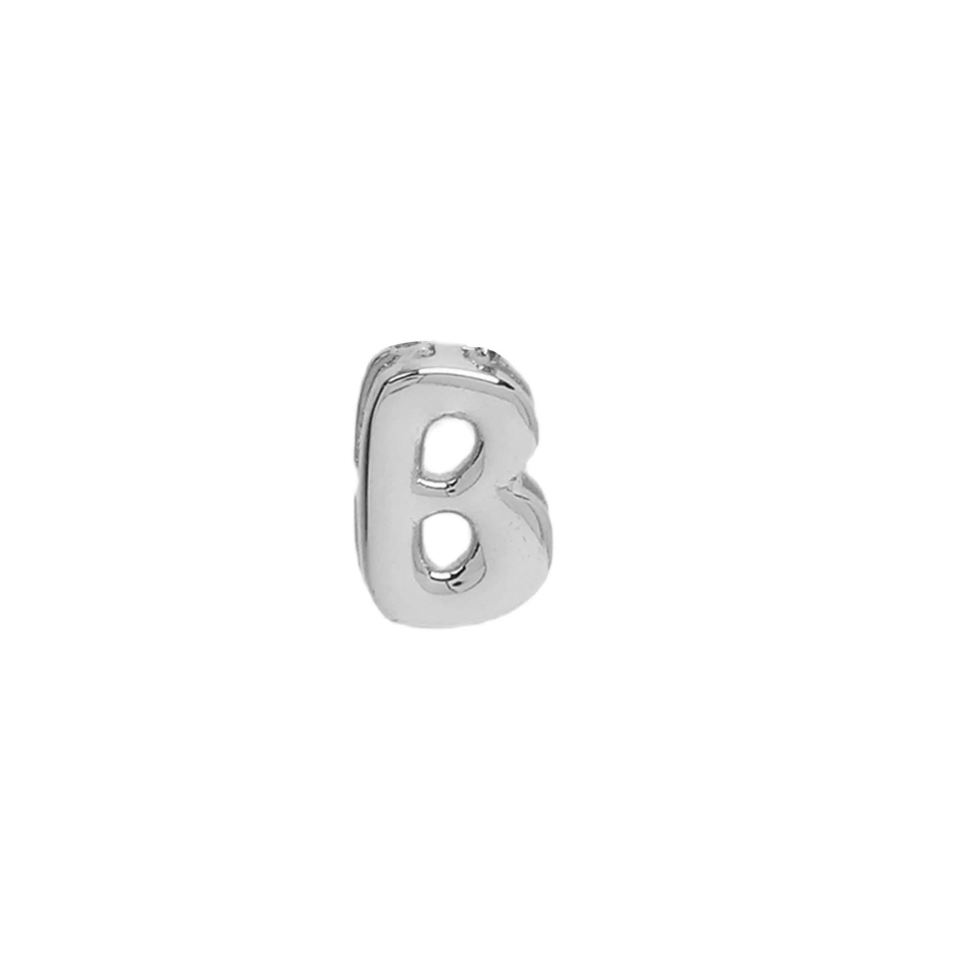 Colar com pingente de letra inglesa personalizado, um presente único para ela. Joia de moda para expressar seu nome ou inicial, um acessório ideal e elegante. — foto 42