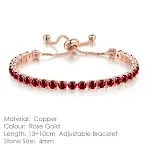 Pulseira Tenis com Diamantes Completos de Zircônia Redonda Uma Fila Brilho Deslumbrante Elegância Sofisticada e Perfeita para Todas as Ocasiões — foto 8
