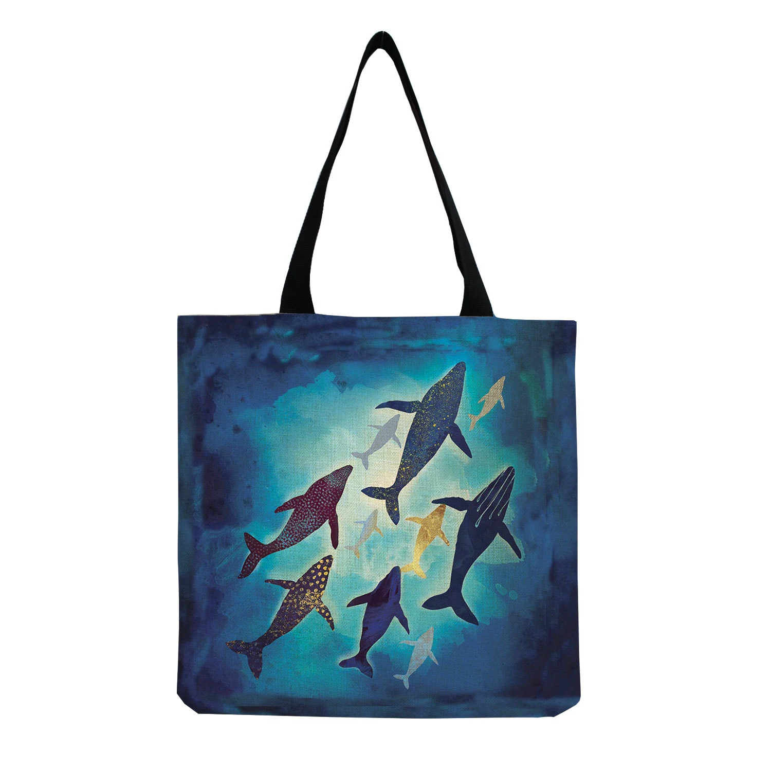 Title 5, One-shoulder Portable Reusable Cloth Bag
