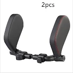 Car Headrest Pillow Sleep Adjustable Side Car Soft Travel Seat Leather Support Neck Cushion Auto Accessories Provides Co — photo 7