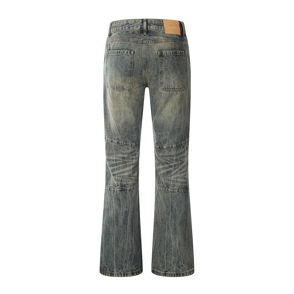 Calças com bolsos folgados e efeito "washed and worn", ideal para um visual descontraído e confortável. Perfeitas para o dia a dia. — foto 8