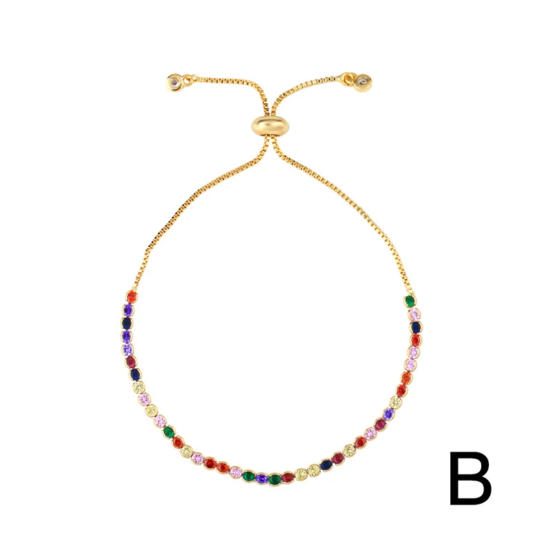 Pulseira de zircão personalizada — foto 5