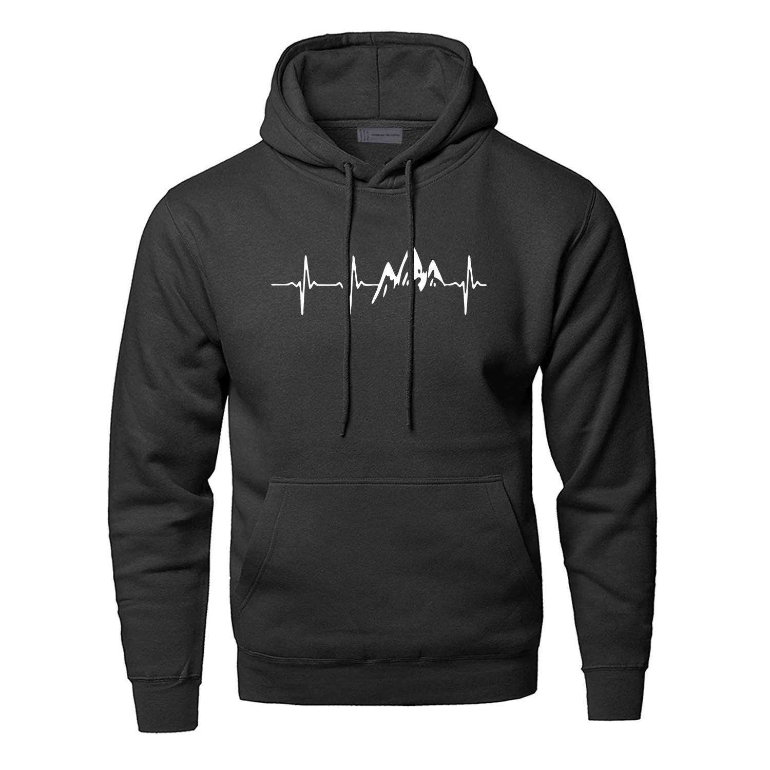 Moletom com capuz Compass de fibra de poliéster para homem, leve e respirável. Ideal para atividades ao ar livre, garantindo conforto e praticidade. — foto 5