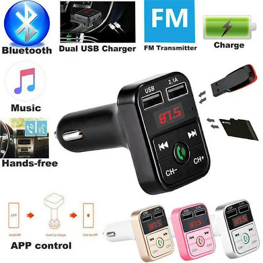 Title 13, B2 Car MP3 Bluetooth Hands-free for Music and C...