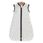 Navy Blue Polka Dot
