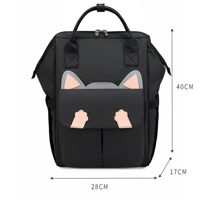 Title 1, Cat Ear Rugzak Meisjes Tiener School Rugtas Gro...