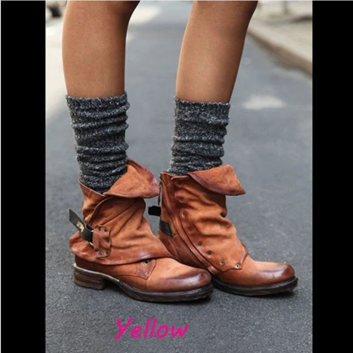 Botas de cavaleiro vintage masculinas, couro genuíno, estilo medieval, perfeitas para cosplay e fantasias, robustas e duráveis para uso. — foto 2