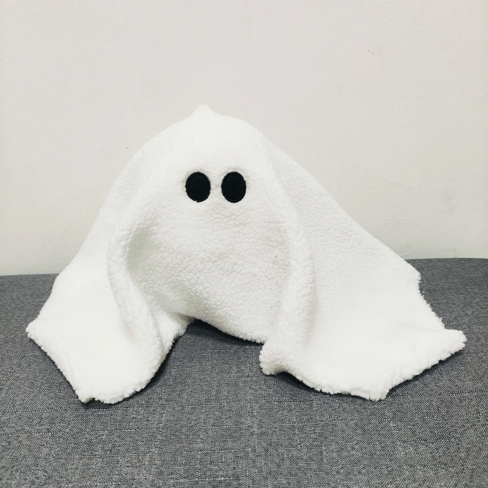 Nuovo Gus il Fantasma con Zucca Cuscino Peluche Halloween Bambola Cuscino Accessori Casa Regali — foto 5