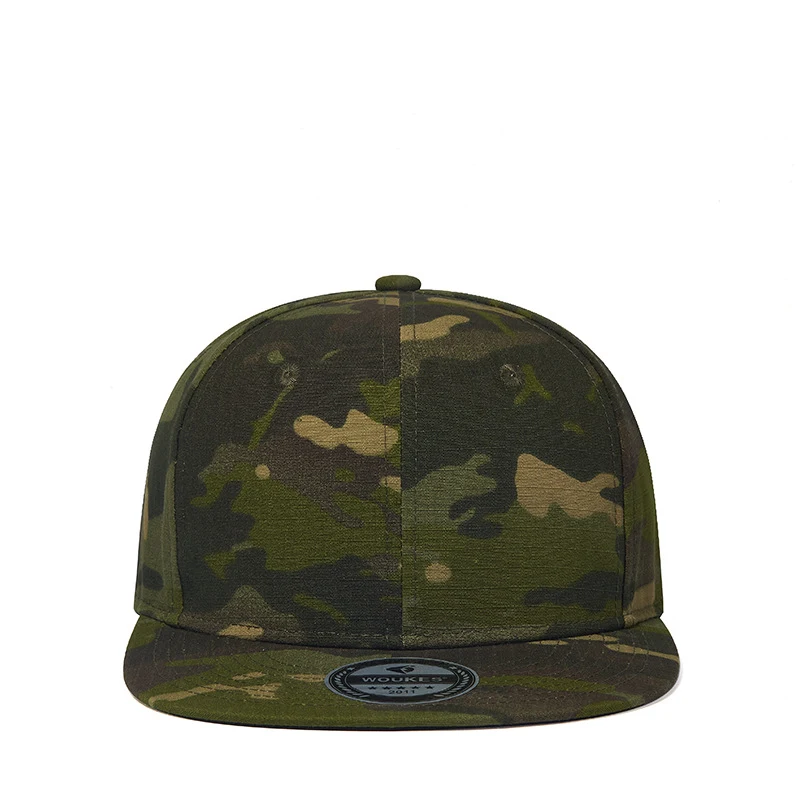 Camouflage Army Green Hip Hop Baseball Cap for Men, European and American Trendy Style. Perfect for casual wear and a fa — photo 4