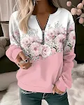Women's Long Sleeve Pullover Loose Sweater, a comfortable and casual top, perfect for everyday wear, versatile and styli — photo 7