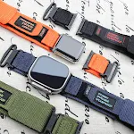 Pulseira esportiva de velcro para montanhismo em nylon e lona, durável e confortável, perfeita para esportes e atividades ao ar livre. — foto 13