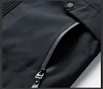 Spring and Autumn Plus Size Hooded Windbreaker, thickened for warmth and comfort, offering reliable protection against t — photo 10