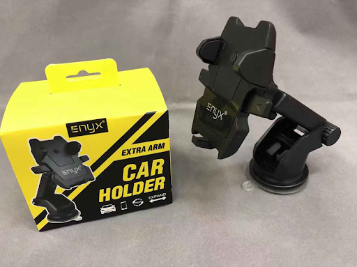 Title 1, Universal car phone holder securely grips and r...
