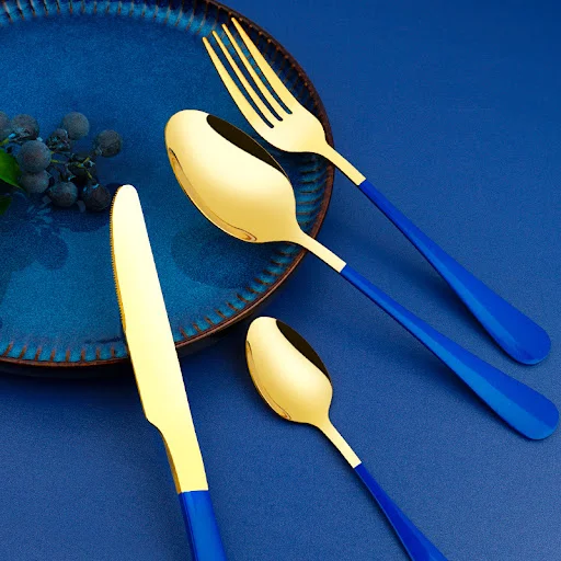 Title 1, Amazon Hot Selling Stainless Steel Spoon Fork 2...