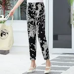 Large Size Cotton Silk Pants Thin Section perfect for summer wear. Lightweight, breathable, comfortable, and stylish pan — photo 4