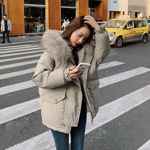 Title 4, Giacca imbottita coreana piccola e trendy, chic...