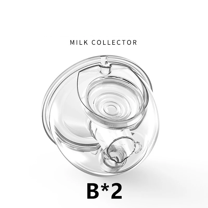 Acessórios para bomba de mama elétrica portátil Silicone Horn, extração confortável e mãos livres, design que se adapta para maior conforto — foto 8
