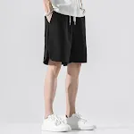 Men's Summer Casual Loose Elastic Knitted Sports Shorts. Lightweight and breathable shorts perfect for active lifestyles — photo 4