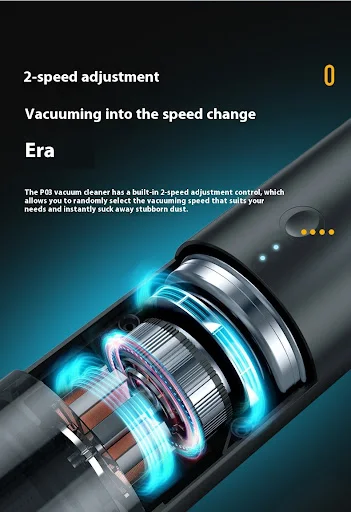 Title 8, Wireless Cleaner Dual Use In Car and Home Porta...