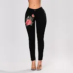 Jeans Rasgados para Mujer Pantalones Lápiz de Mezclilla Jeans para un Look Moderno y Casual Perfecto para Cualquier Ocasión. — foto 12