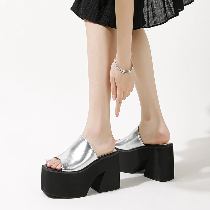 Women's Wedge Platform Peep Toe High Heels. Elevate your style with these comfortable and chic heels, perfect for adding — photo 13