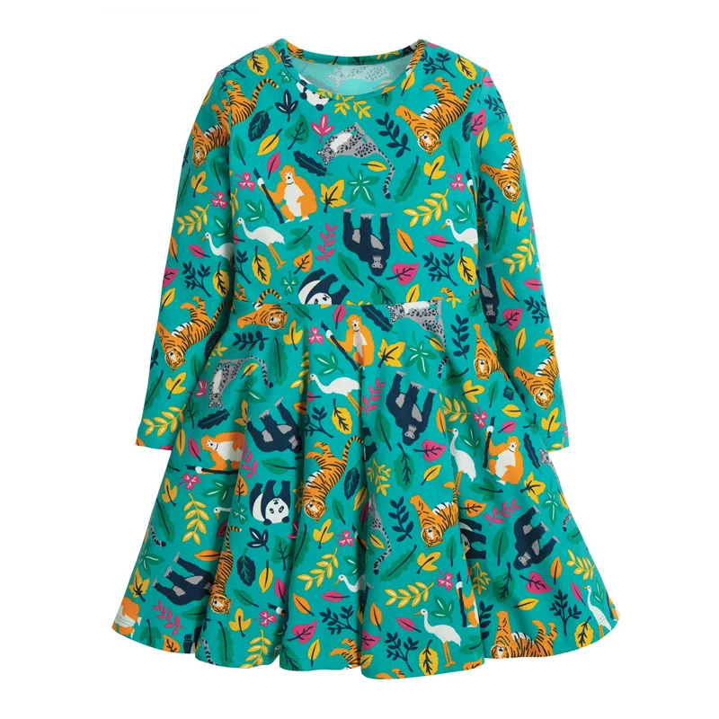 Title 3, Kinderkleid mit hübschem Druck, bequem und stil...