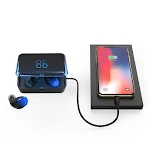 ES01 gradient color Bluetooth wireless headset to ear. Enjoy high-quality sound and wireless freedom for an unparalleled — photo 3