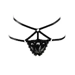 Perizoma Sexy in Pizzo Traspirante a Vita Bassa. Comfort e sensualità in un unico capo. Perfetto per sentirsi sicure e attraenti in ogni momento. — foto 1