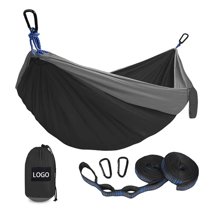 Title 4, Outdoor Nylon Parachute Cloth Hammock Leisure S...