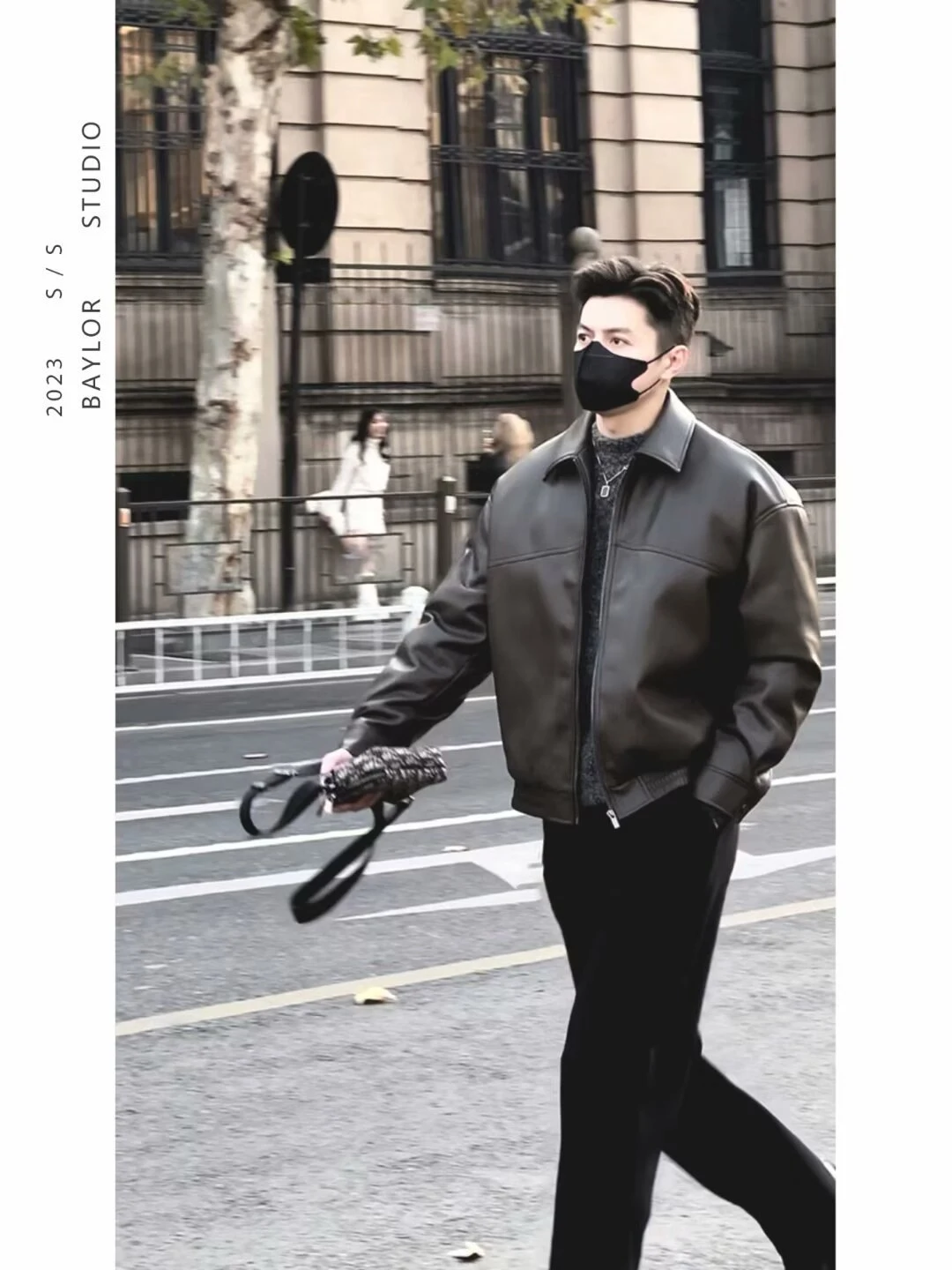 Men's Spring and Autumn Motorcycle Leather Coat New biker clothing, stylish outerwear for comfort and protection, ideal — photo 12