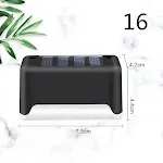 New Upgrade Waterproof LED Solar Fence Lamp Solar Deck Lights Solar Step Light Outdoor for Patio Stairs Garden Pathway S — photo 32