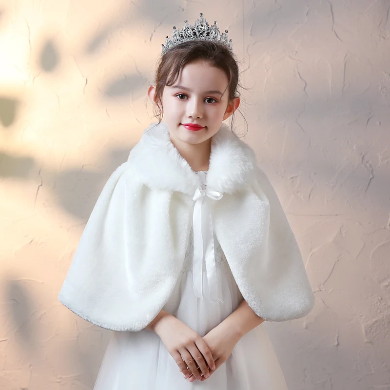 Title 5, Xale de pele infantil para eventos e passeios. ...