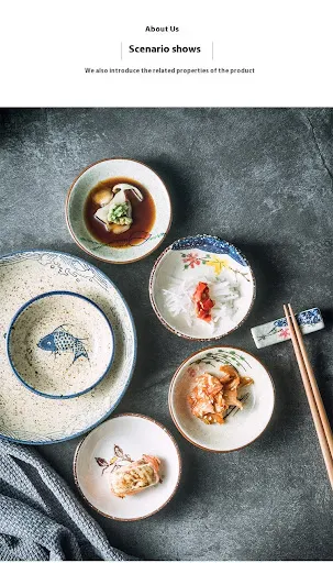 Title 3, Round Ceramic Sauce Dish for dipping sauces, vi...