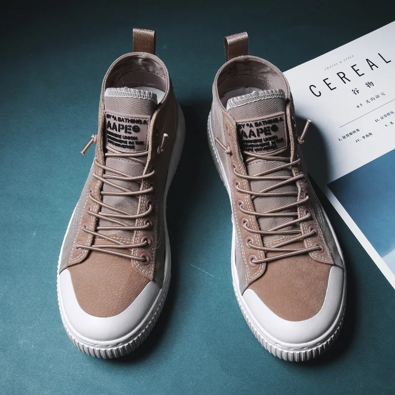 Title 10, Gao Bang flat white canvas shoes, perfect every...