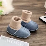 Baby shoes toddler shoes crafted from sheepskin leather, soft and comfortable. Perfect for little ones, offering warmth — photo 14