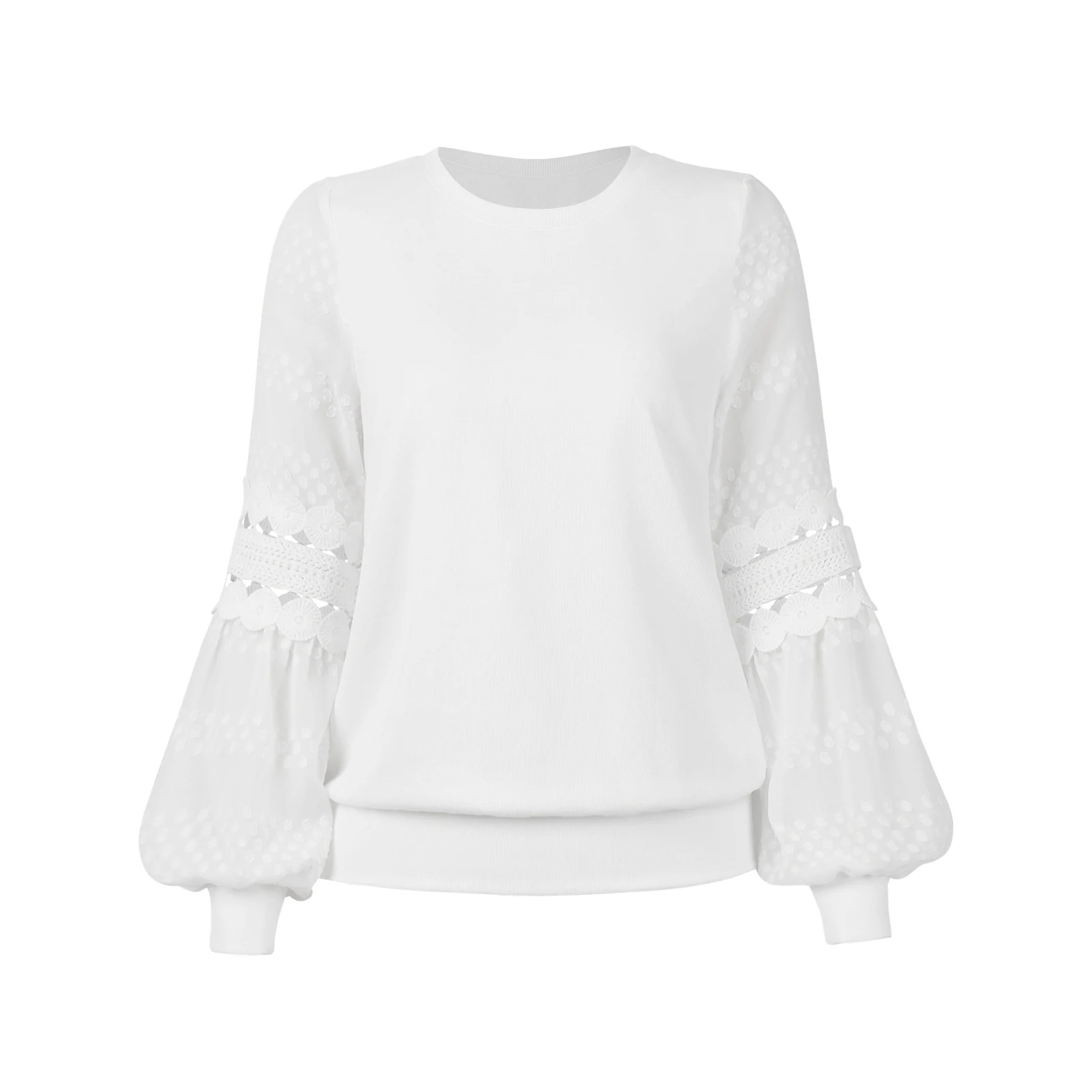 Title 2, Womens fashion long sleeve round neck pullover...