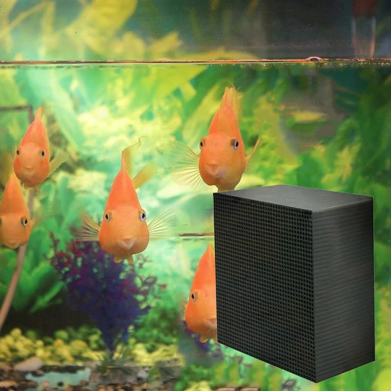 Aquarium filter material Keeps your fish healthy with clean water. Removes impurities, improves water quality, and reduc — photo 1
