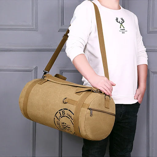 Title 4, Large-Capacity Canvas Three-Purpose Multifuncti...