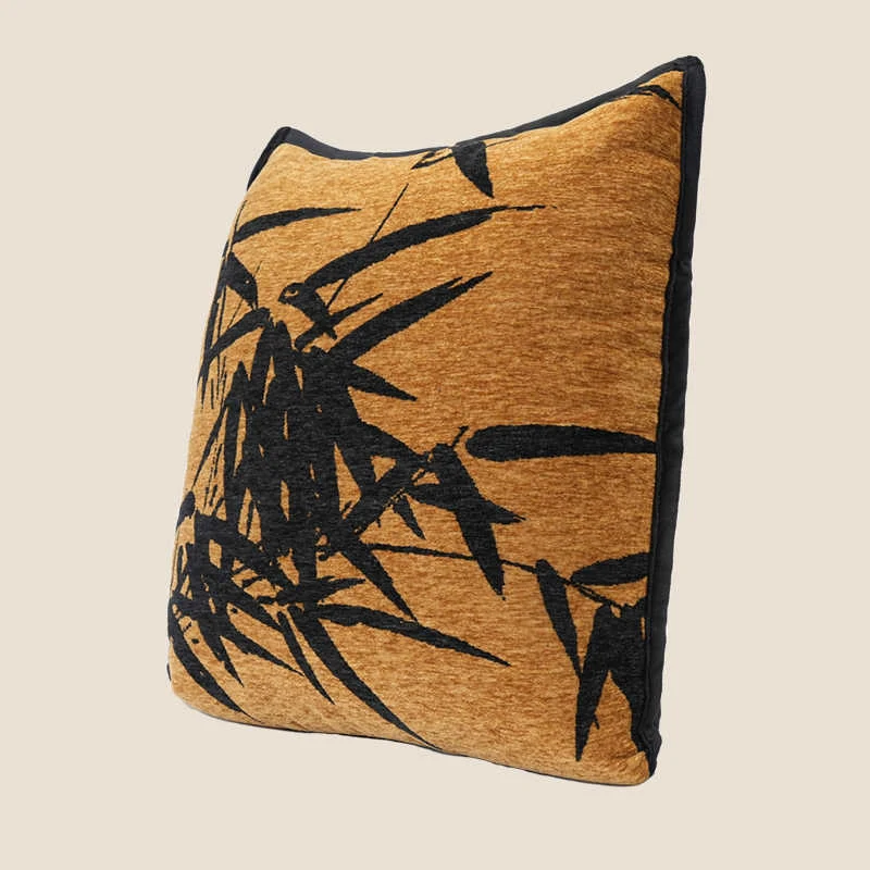 Title 2, Black Antique Style Pillow with a High-End Feel...