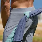 Training pants with stitching and beach pants in one, offering comfort and versatility for workouts or relaxing on the b — photo 6