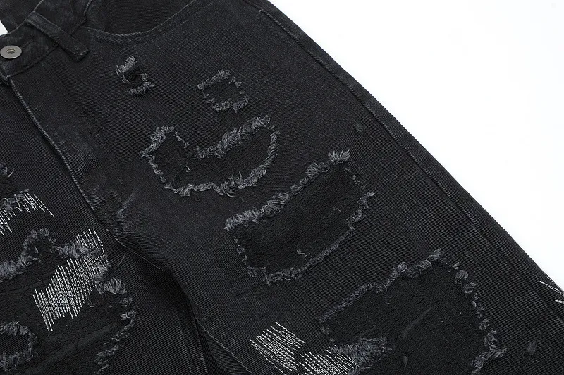 Title 6, Europe and America Irregular Hole Patch Embroid...