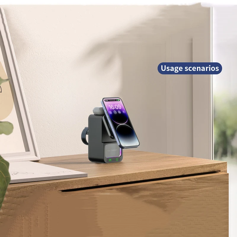 Title 8, Bluetooth Speaker 5-in-1 Wireless Charger Enjoy...
