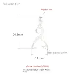 Platinum Stone Position 5to8mm