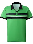 Polo Casual Masculino com Gola e Botões, Estampa Digital. Camiseta Versátil para Negócios, Combina com Tudo. Look Impecável. — foto 3